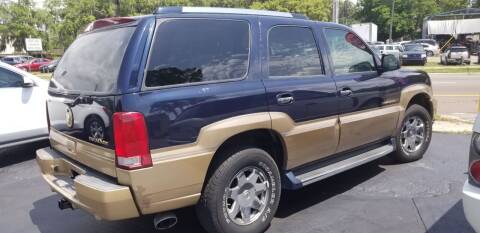 2004 Cadillac Escalade for sale at BSS AUTO SALES INC in Eustis FL