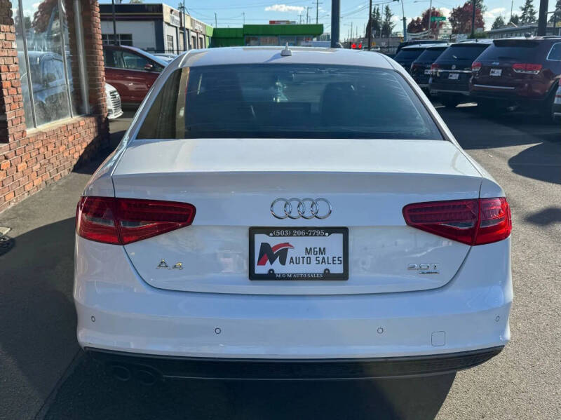 2014 Audi A4 2.0T quattro Premium Plus