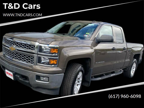 2014 Chevrolet Silverado 1500 for sale at T&D Cars in Holbrook MA