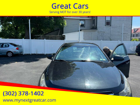 2012 Chevrolet Cruze for sale at Great Cars in Middletown DE