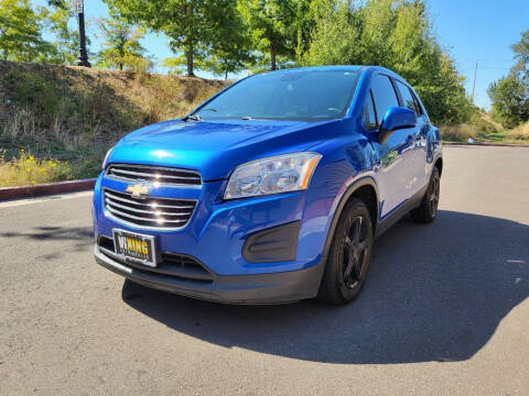 2015 Chevrolet Trax for sale at Viking Supreme Motors in Salem OR