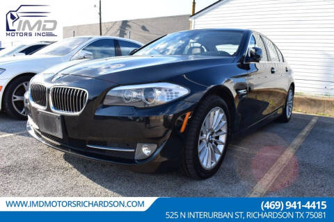 2011 BMW 5 Series for sale at IMD Motors in Richardson TX