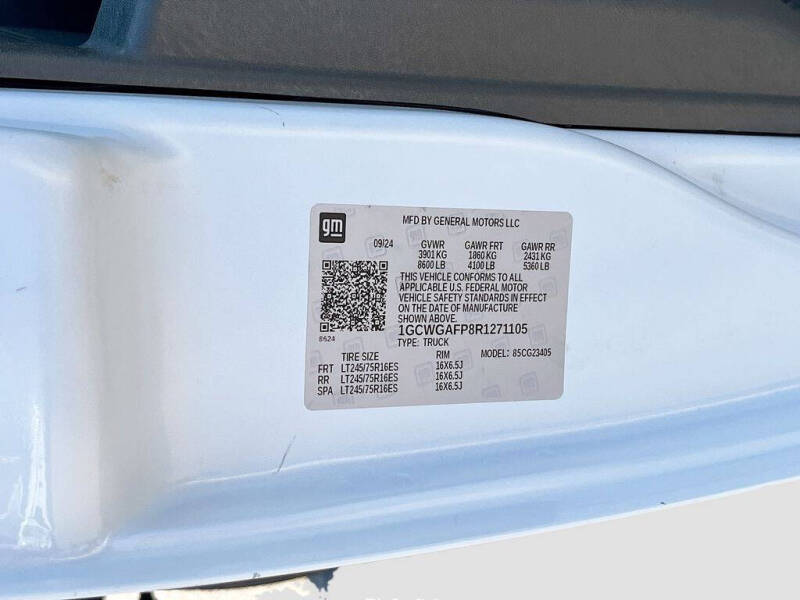 2024 Chevrolet Express 2500