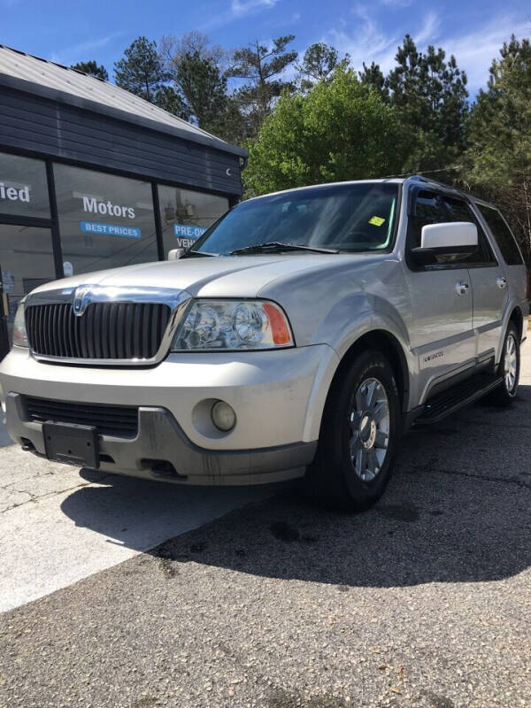 2003 Lincoln Navigator for sale at Georgia Certified Motors in Stockbridge GA