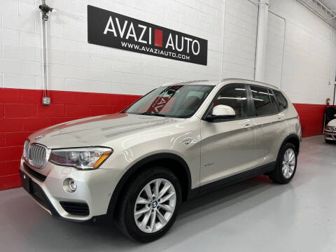 2017 BMW X3 for sale at AVAZI AUTO GROUP LLC in Gaithersburg MD