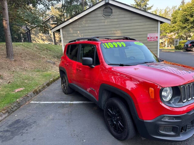 2017 Jeep Renegade for sale at Sparks Motors LLC in Federal Way, WA