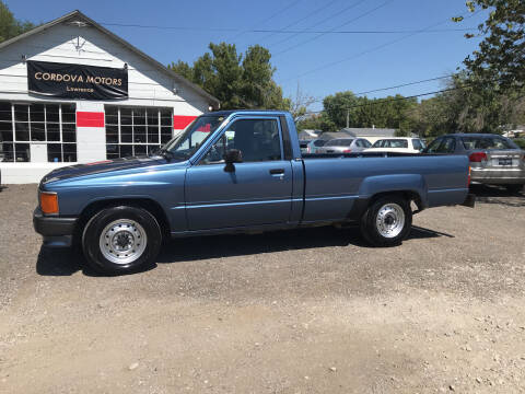 1988 Toyota Pickup for sale at Cordova Motors in Lawrence KS