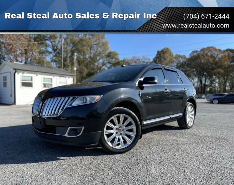 2014 Lincoln MKX for sale at Real Steal Auto Sales & Repair Inc in Gastonia NC