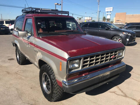 1988 Ford Bronco II for sale at ROCK STAR TRUCK & AUTO LLC in Las Vegas NV