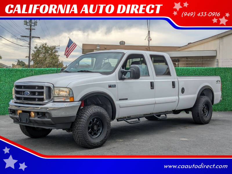 2002 Ford F-250 Super Duty for sale at CALIFORNIA AUTO DIRECT in Costa Mesa CA