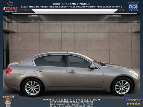 2009 Infiniti G37 Sedan Journey