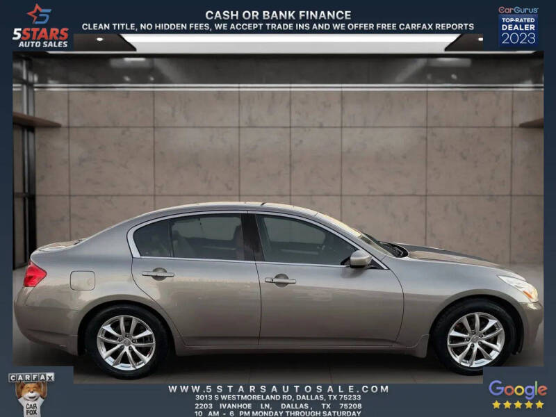 2009 Infiniti G37 Sedan Journey