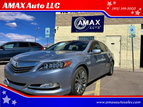 2016 Acura RLX for sale at AMAX Auto LLC in El Paso TX