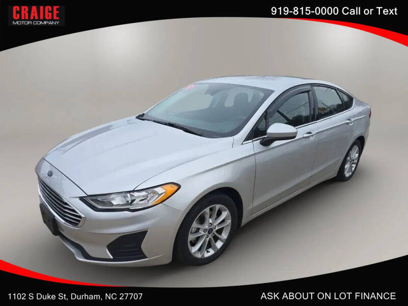 2019 Ford Fusion SE's photo