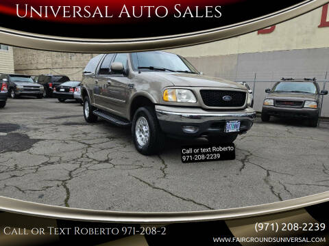 2001 Ford F-150 for sale at Universal Auto Sales in Salem OR