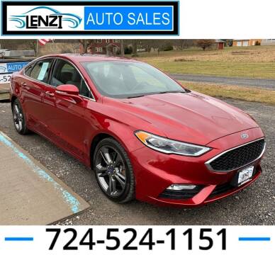 2017 Ford Fusion for sale at LENZI AUTO SALES in Sarver PA