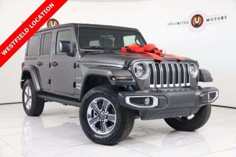 2021 Jeep Wrangler Unlimited for sale at INDY'S UNLIMITED MOTORS - UNLIMITED MOTORS in Westfield IN
