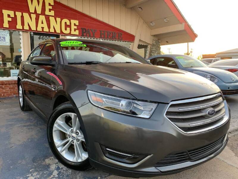 2016 Ford Taurus for sale at Caspian Auto Sales in Oklahoma City OK