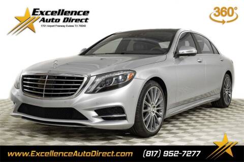 2016 Mercedes-Benz S-Class for sale at Excellence Auto Direct in Euless TX
