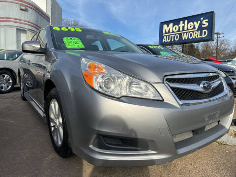 2010 Subaru Legacy for sale at Motley's Auto World in Danville VA