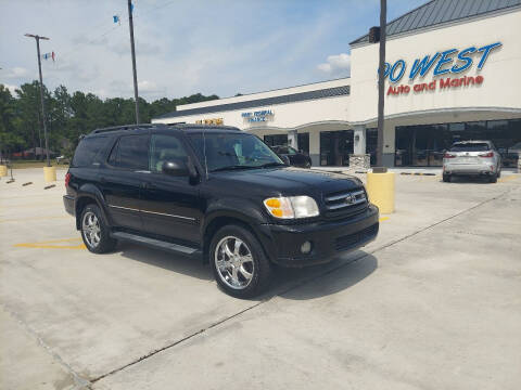 2004 Toyota Sequoia for sale at 90 West Auto & Marine Inc in Mobile AL
