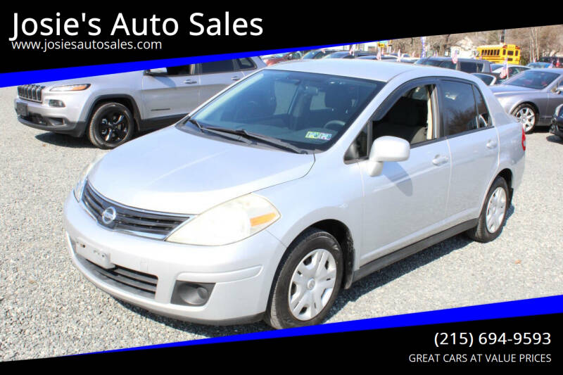 2010 Nissan Versa for sale at Josie's Auto Sales in Gilbertsville PA