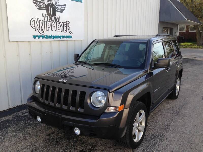 2015 Jeep Patriot for sale at Team Knipmeyer in Beardstown IL