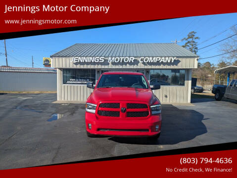 2018 RAM 1500 for sale at Jennings Motor Company in West Columbia SC