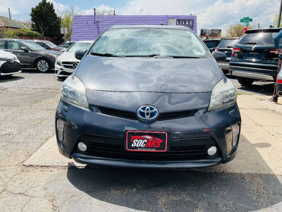 2013 Toyota Prius for sale at Socars llc in Denver, CO