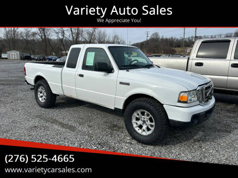 2011 Ford Ranger for sale at Variety Auto Sales in Abingdon VA