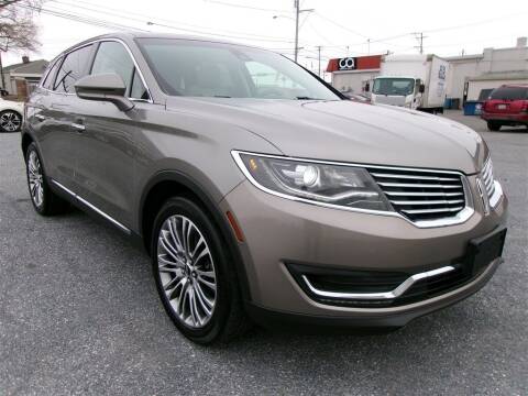2016 Lincoln MKX for sale at Cam Automotive LLC in Lancaster PA