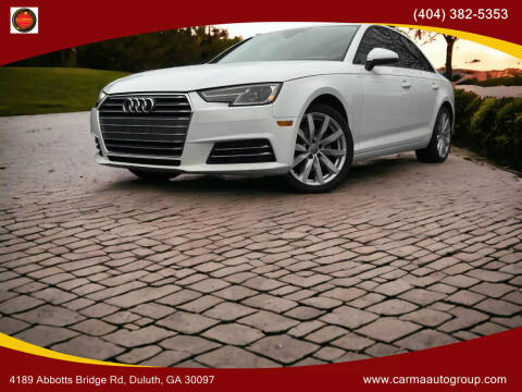 2017 Audi A4 for sale at Carma Auto Group in Duluth GA