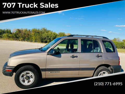 2002 Chevrolet Tracker for sale at BRACKEN MOTORS in San Antonio TX