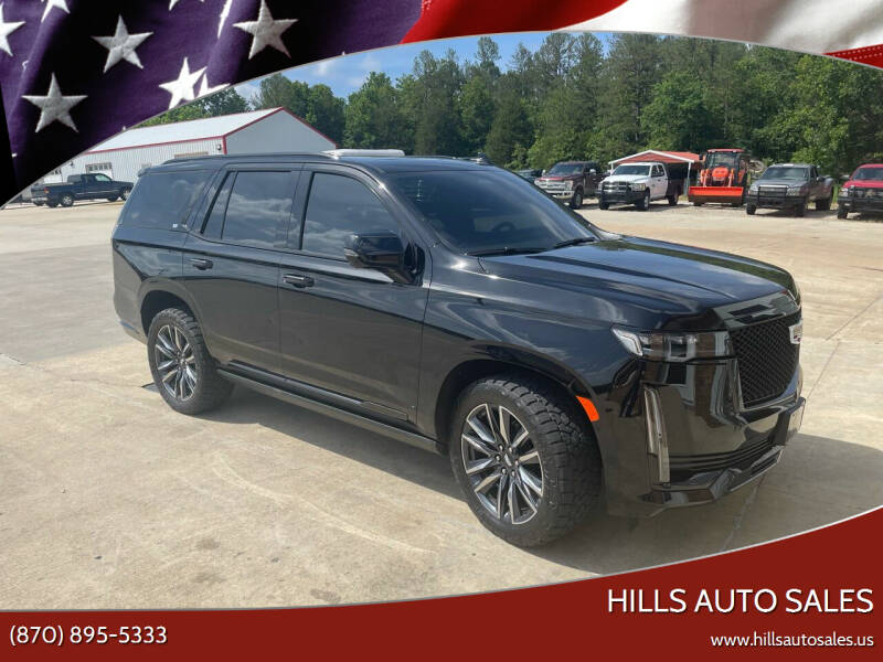 2022 Cadillac Escalade for sale at Hills Auto Sales in Salem AR