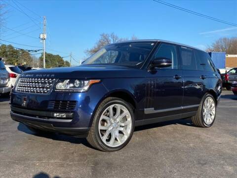 2016 Land Rover Range Rover for sale at iDeal Auto in Raleigh NC