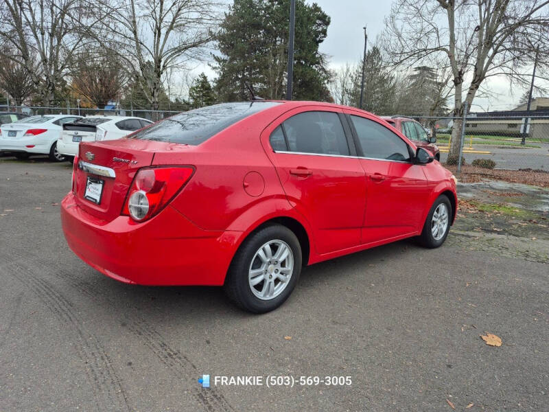 2012 Chevrolet Sonic LT