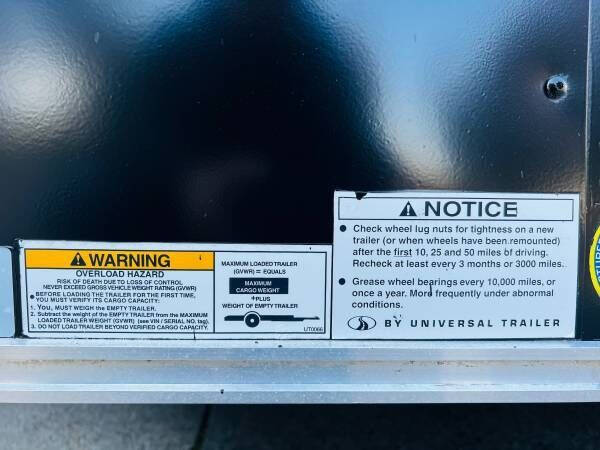 2013 Haulmark TRAILER/REMORQUE