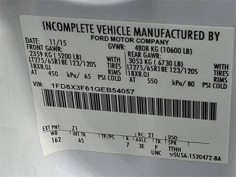 2016 Ford F-350 Super Duty XL