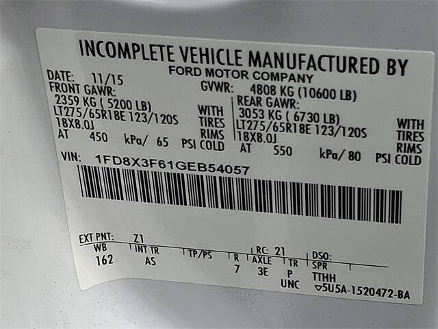 2016 Ford F-350 Super Duty XL