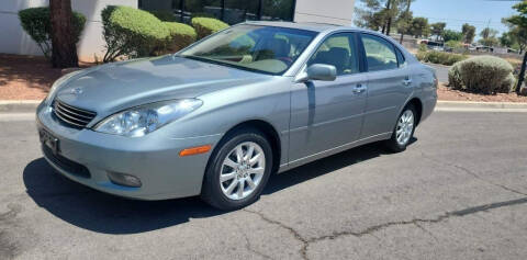 2002 Lexus ES 300 for sale at CONTRACT AUTOMOTIVE in Las Vegas NV