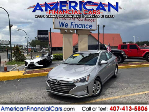 2020 Hyundai Elantra for sale at American Financial Cars in Orlando FL