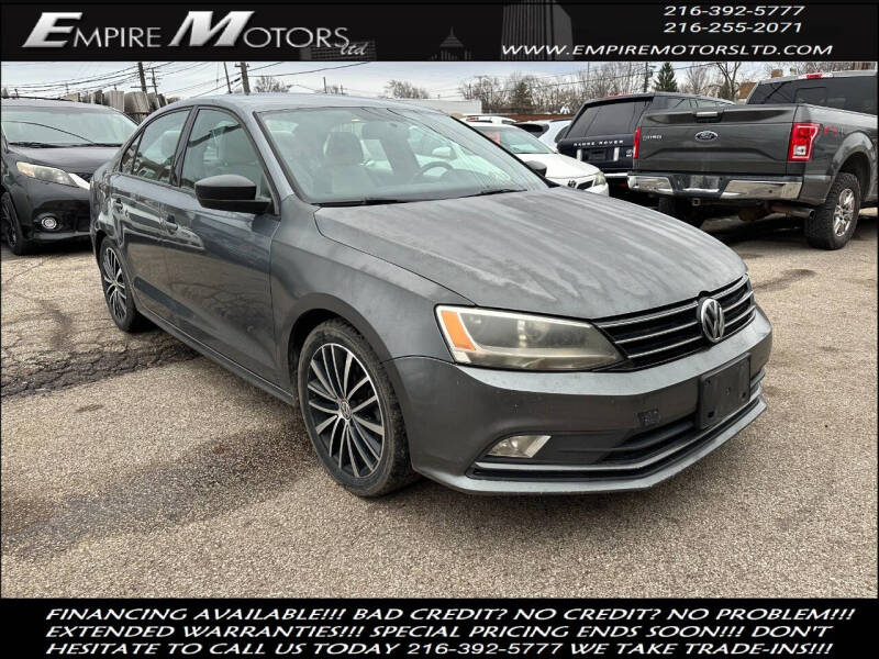 2015 Volkswagen Jetta for sale at Empire Motors LTD in Cleveland OH