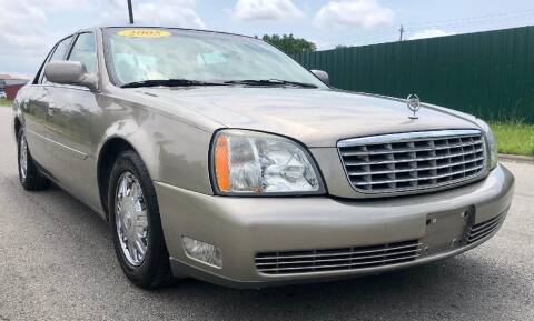 2004 Cadillac DeVille for sale at Forward Motion Auto Sales LLC in Houston TX