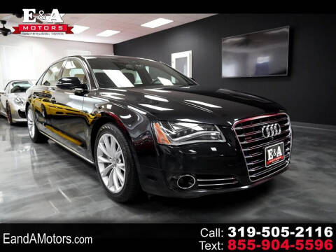 2014 Audi A8 L for sale at E&A Motors in Waterloo IA