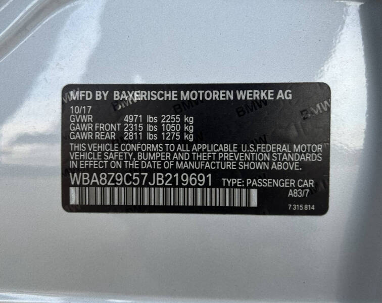 2018 BMW 3 Series 330i xDrive Gran Turismo