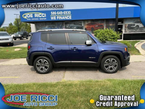 2017 Jeep Renegade for sale at Bankruptcy Auto Loans Now in Madison Heights MI