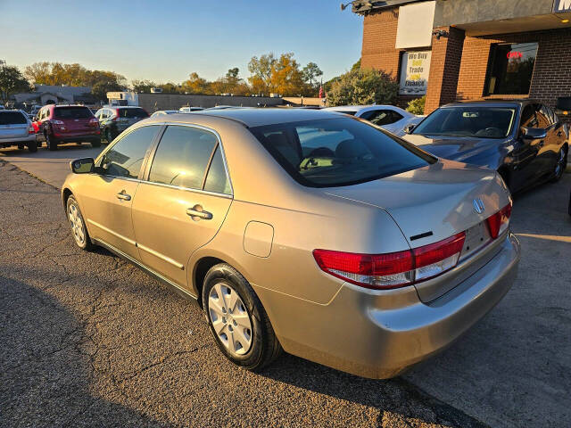 2003 Honda Accord for sale at Mac Motors in Arlington, TX