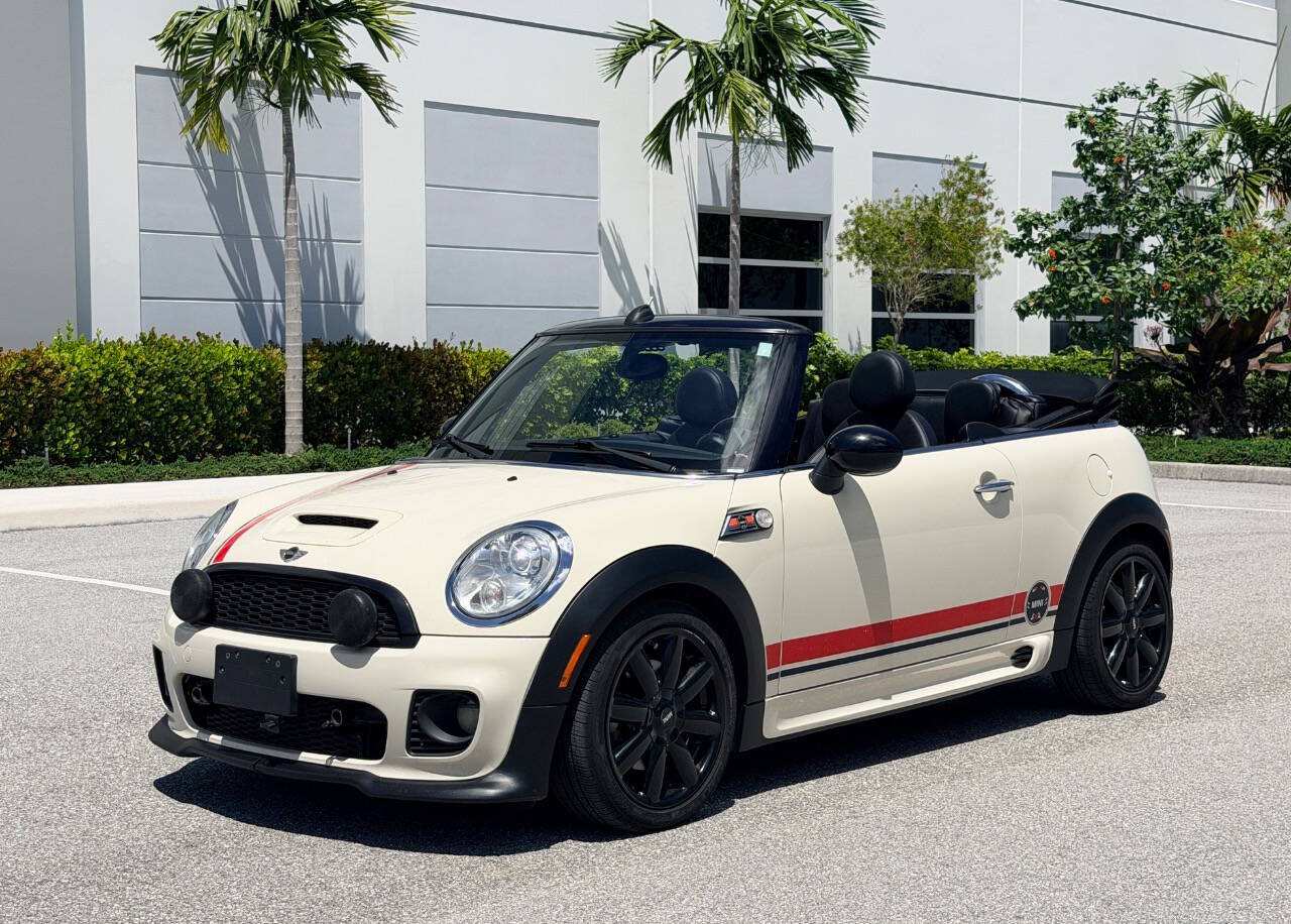 Beige 2010 MINI Cooper S Convertible S 2dr Convertible 1