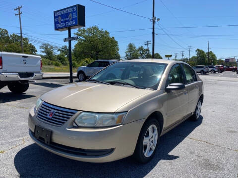 2006 Saturn Ion for sale at Brewster Used Cars in Anderson SC