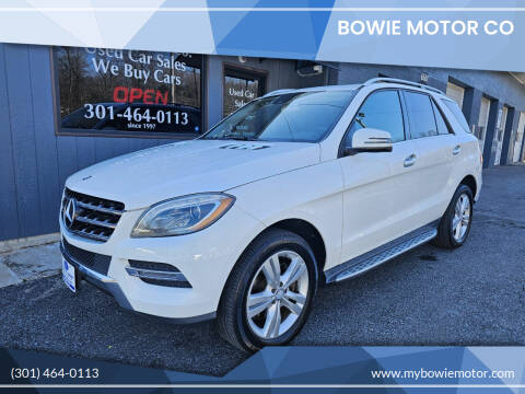 2014 Mercedes-Benz M-Class for sale at Bowie Motor Co in Bowie MD
